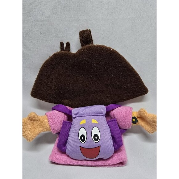2003  Dora The Explorer Plush Wash Cloth Mitten Terry Cloth Material - Picture 7 of 15